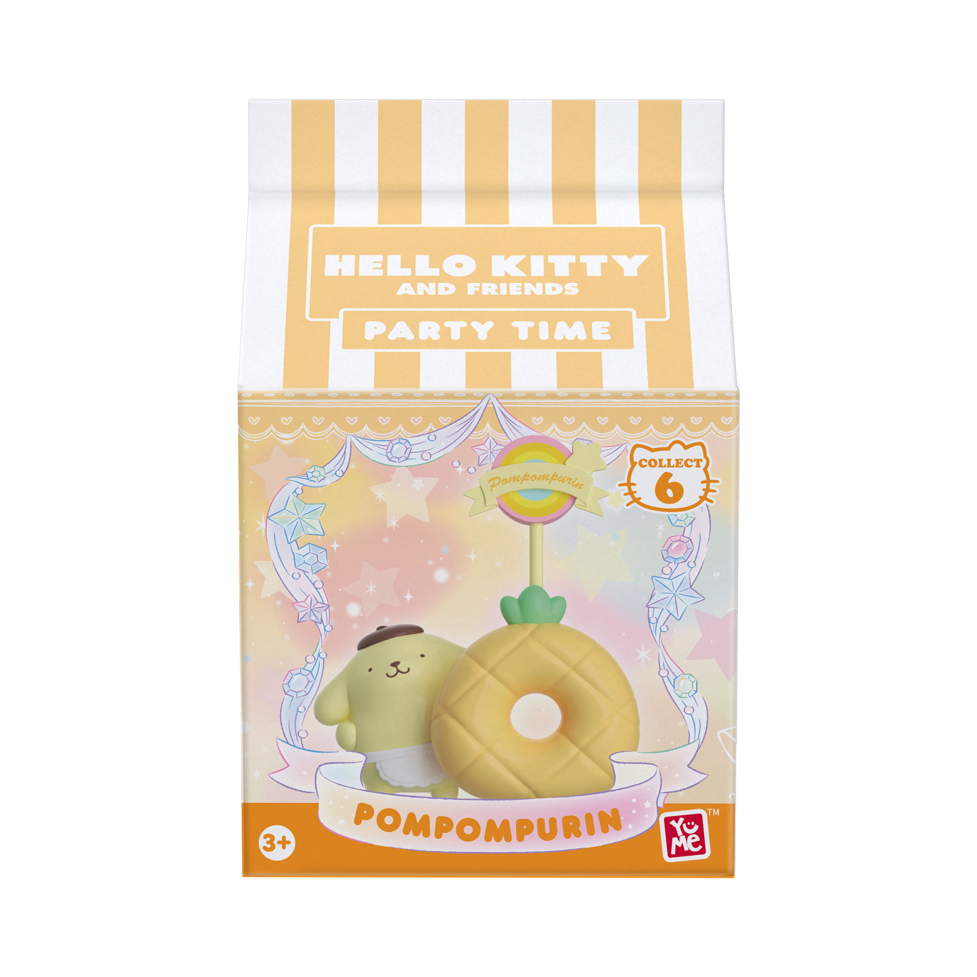 Pompompurin YuMe Memoställ med Anteckningspapper - Party Time - 7