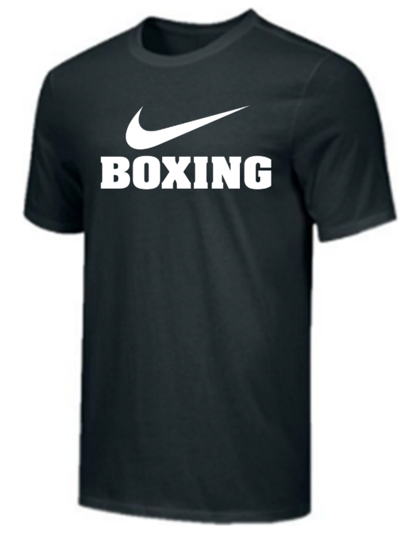 Nike T-shirt Boxing Black/White