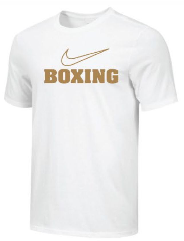 Nike T-shirt Boxing Vit/Guld