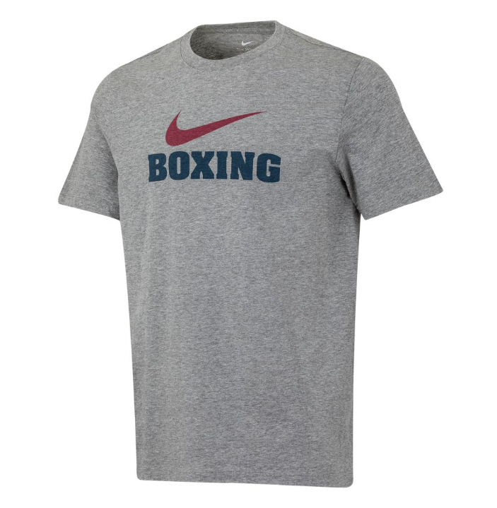 Nike T-shirt Boxing Grå/blå/röd