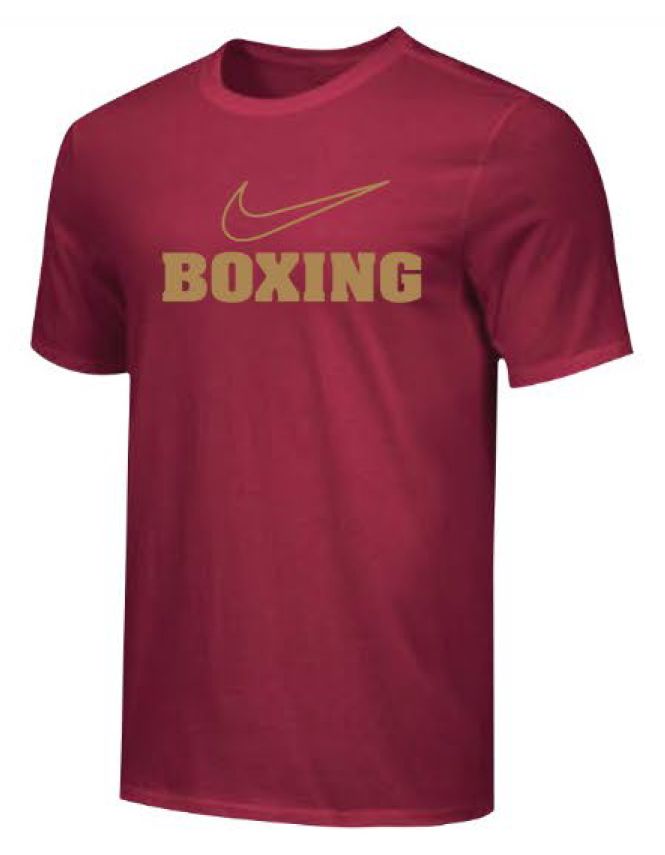 Nike T-shirt Boxing Röd/Guld