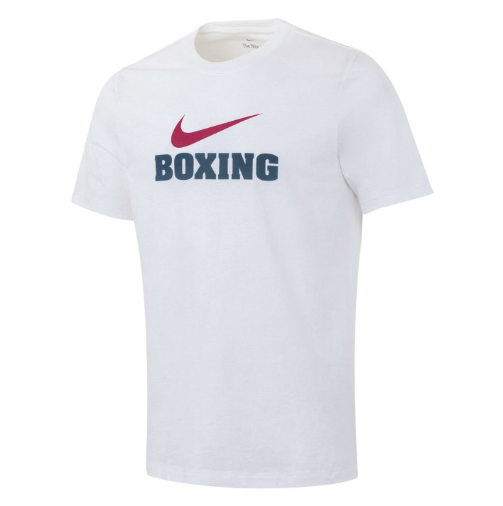 Nike T-shirt Boxing White/Blue/Red