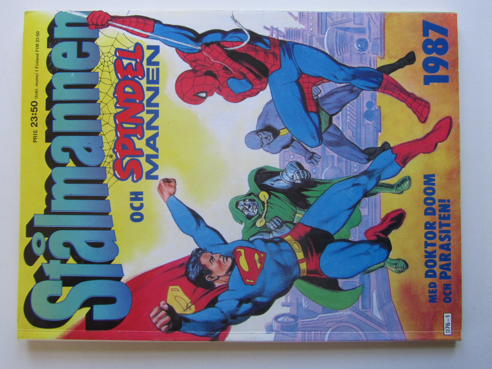 Stålmannen och Spindelmannen album 1987