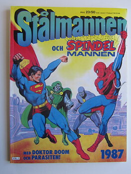 Stålmannen och Spindelmannen album 1987