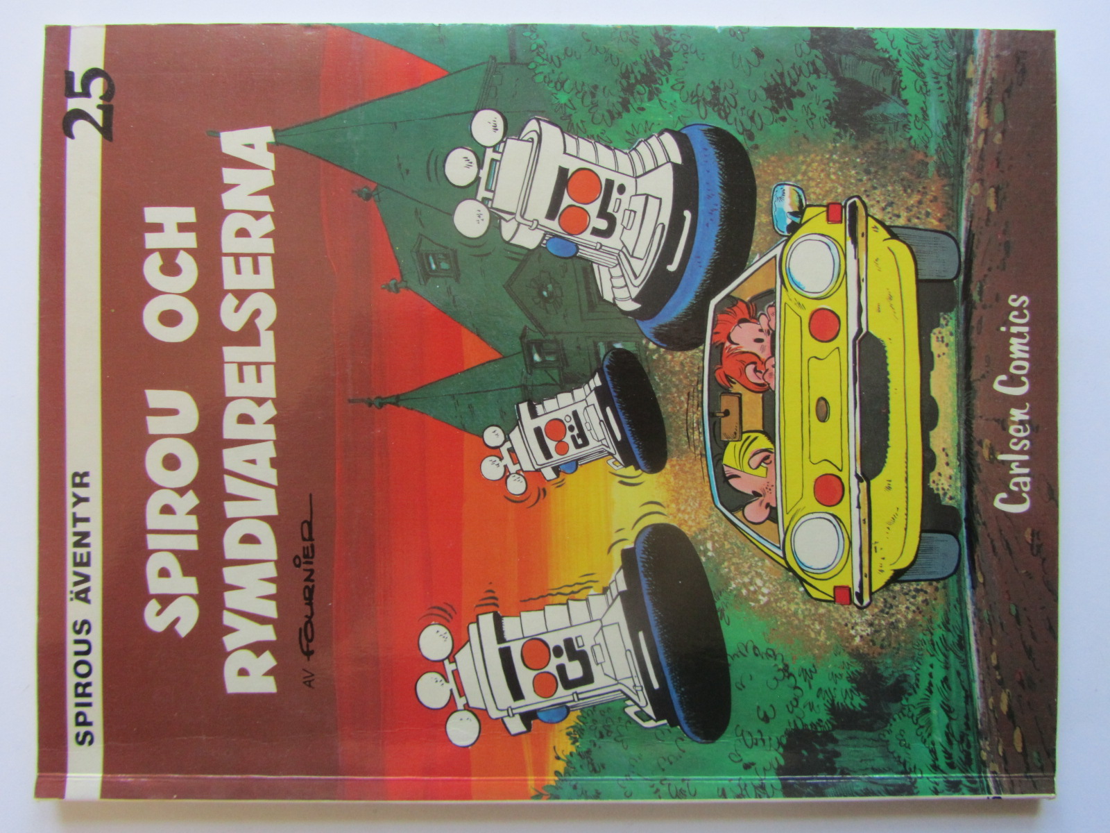 Spirou 25 Spirou och rymdvarelserna 1:a uppl.