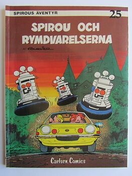 Spirou 25 Spirou och rymdvarelserna 1:a uppl.