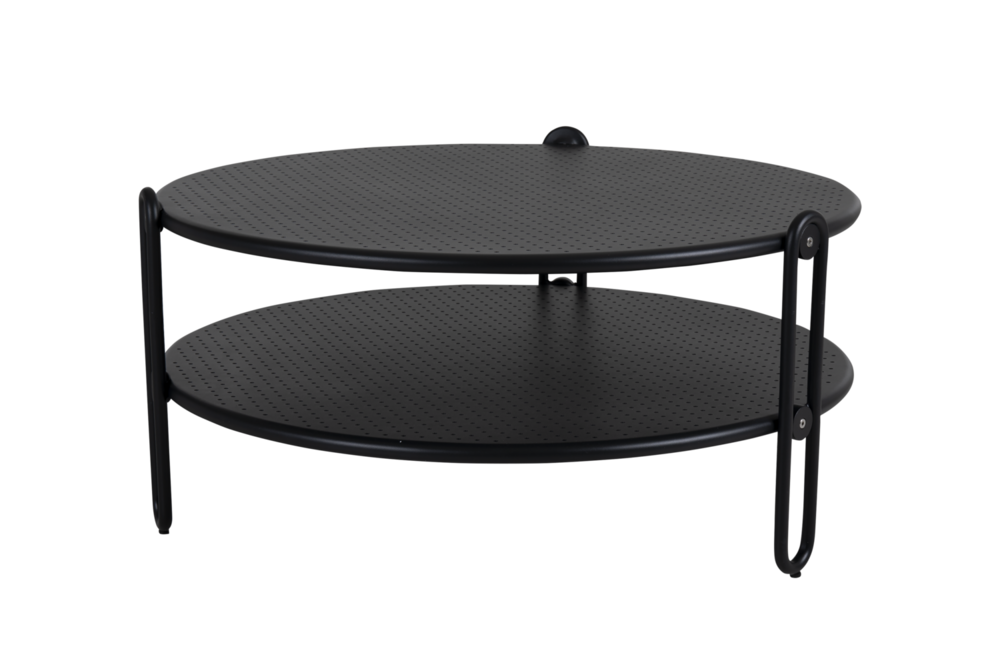 BLIXT SOFFBORD SVART Ø85