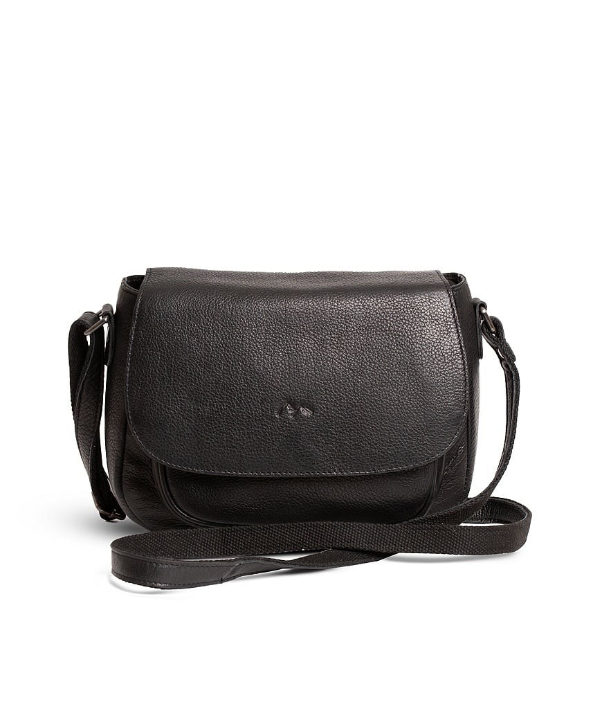 Tiramisu Leather Seventies Flapbag - Black - Bagoholic