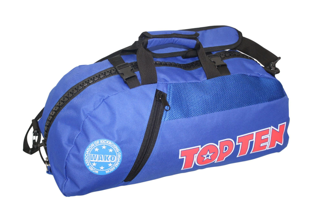 Topten WAKO Gymbag/Ryggsäck, Blå Large