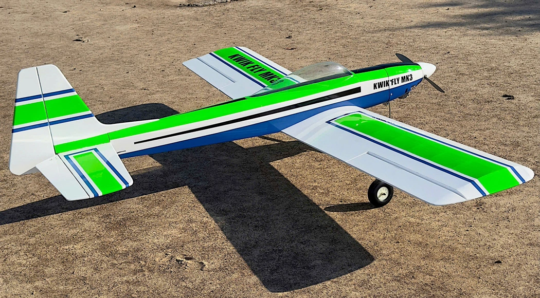 Seagull Models SEA406 Kwik Fly MK3 Pattern 160cm 46-55 GP/EP ARF - 8
