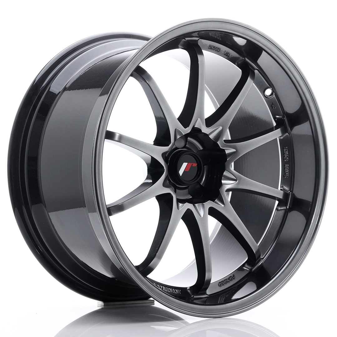 JR Wheels JR5 19x10.5 ET12 Oborrad Hyper Black