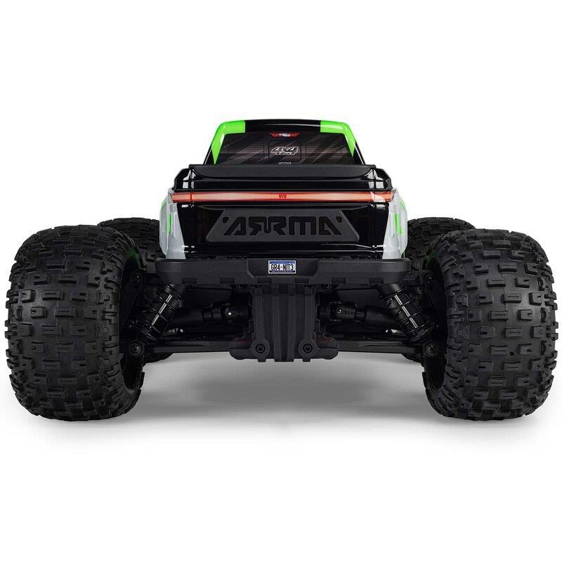 ARRMA 1/10 GRANITE MEGA 665 4X4 RTR Brushed Monster Truck, Green - 13