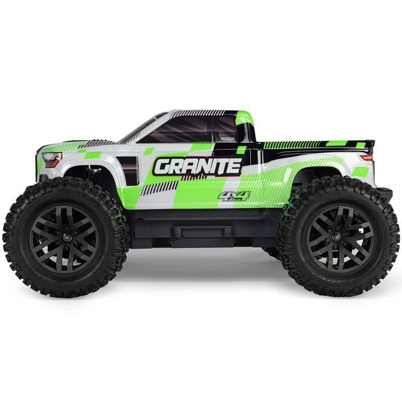 ARRMA 1/10 GRANITE MEGA 665 4X4 RTR Brushed Monster Truck, Green - 11