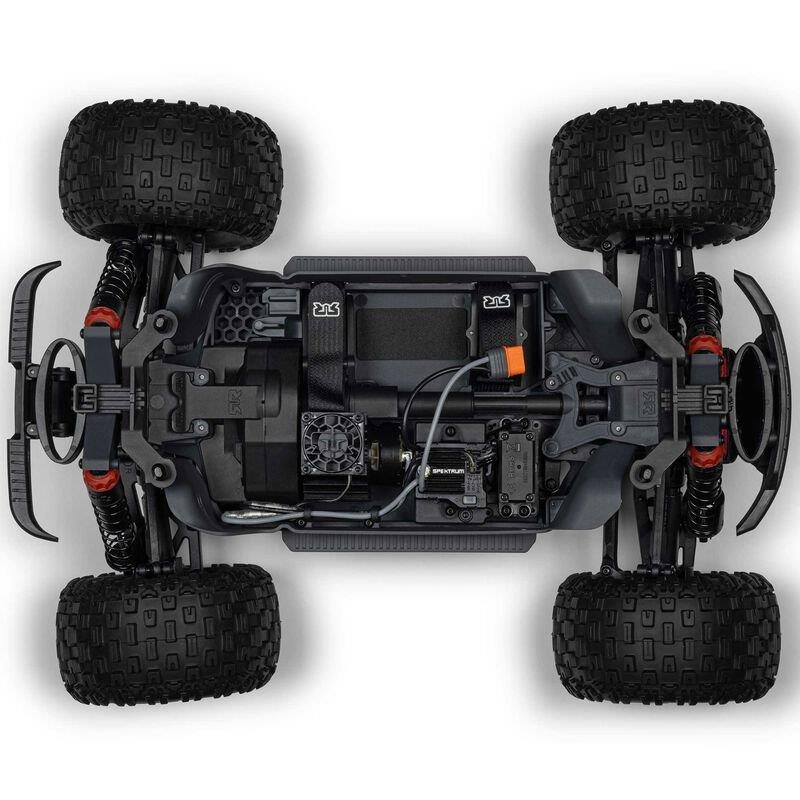 ARRMA 1/10 GRANITE MEGA 665 4X4 RTR Brushed Monster Truck, Green - 18