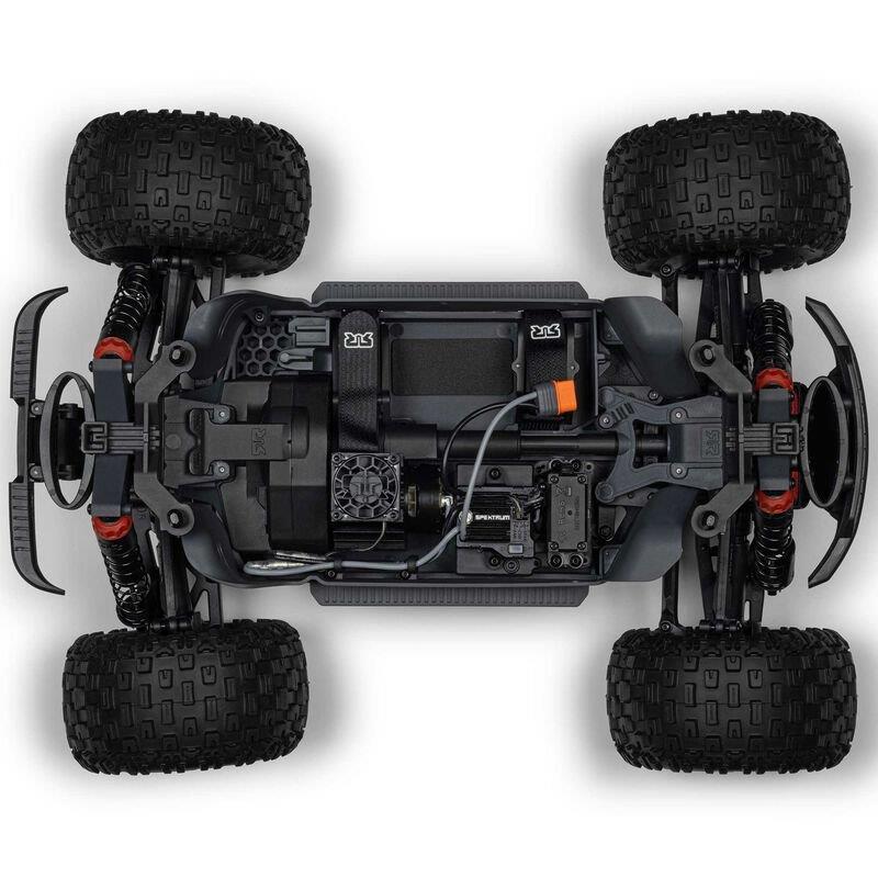 ARRMA 1/10 GRANITE MEGA 665 4X4 RTR Brushed Monster Truck, Blue - 18