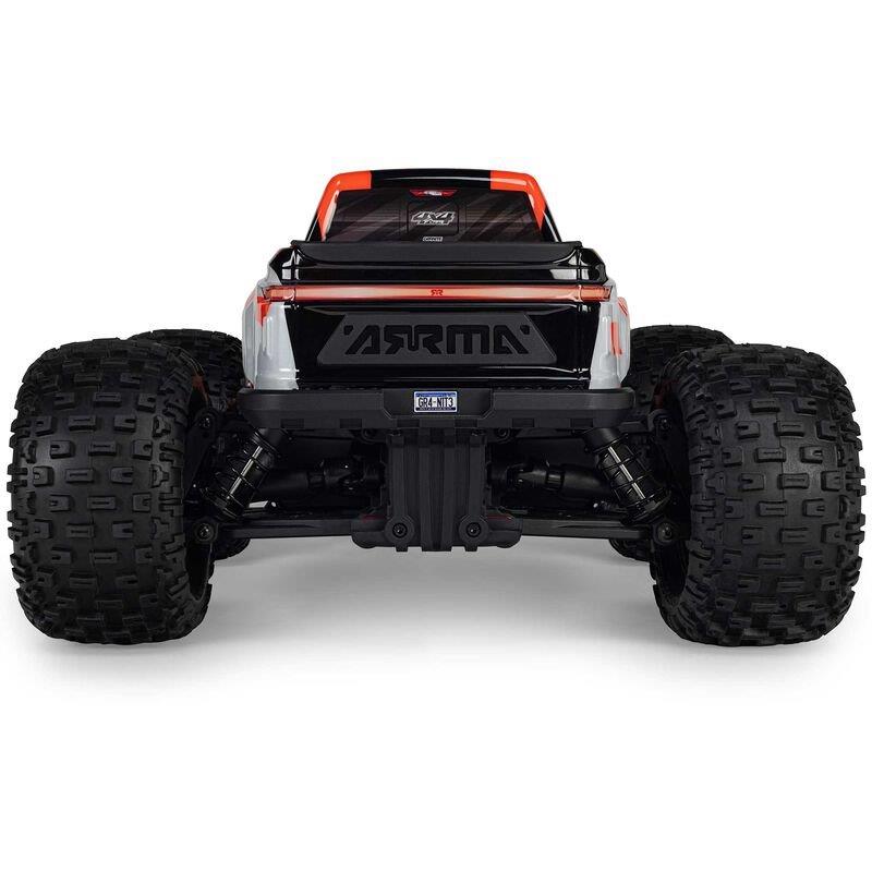 ARRMA 1/10 GRANITE MEGA 665 4X4 RTR Brushed Monster Truck, Orange - 12