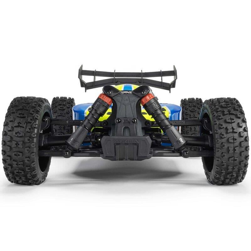 ARRMA 1/8 TYPHON MEGA 665 4X4 RTR Brushed Buggy, Blue - 12