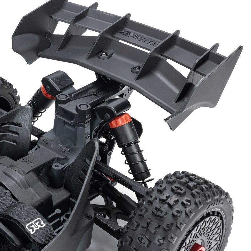 ARRMA 1/8 TYPHON MEGA 665 4X4 RTR Brushed Buggy, Blue - 22