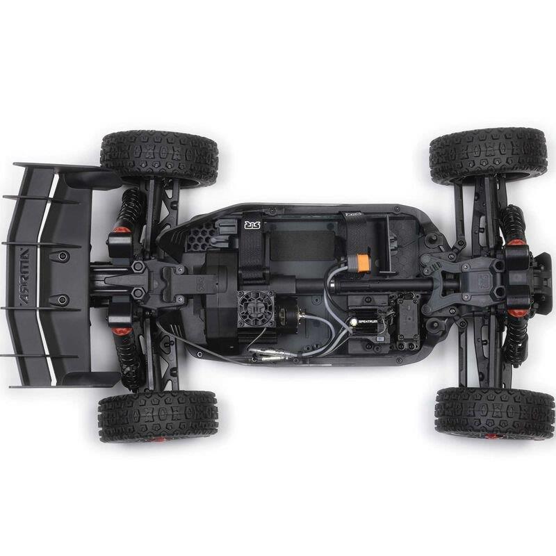 ARRMA 1/8 TYPHON MEGA 665 4X4 RTR Brushed Buggy, Yellow - 17
