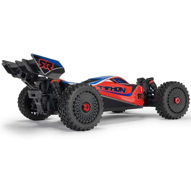 ARRMA 1/8 TYPHON MEGA 665 4X4 RTR Brushed Buggy, Red - 15