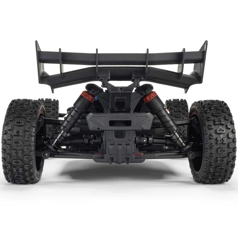 ARRMA 1/8 TYPHON MEGA 665 4X4 RTR Brushed Buggy, Red - 13