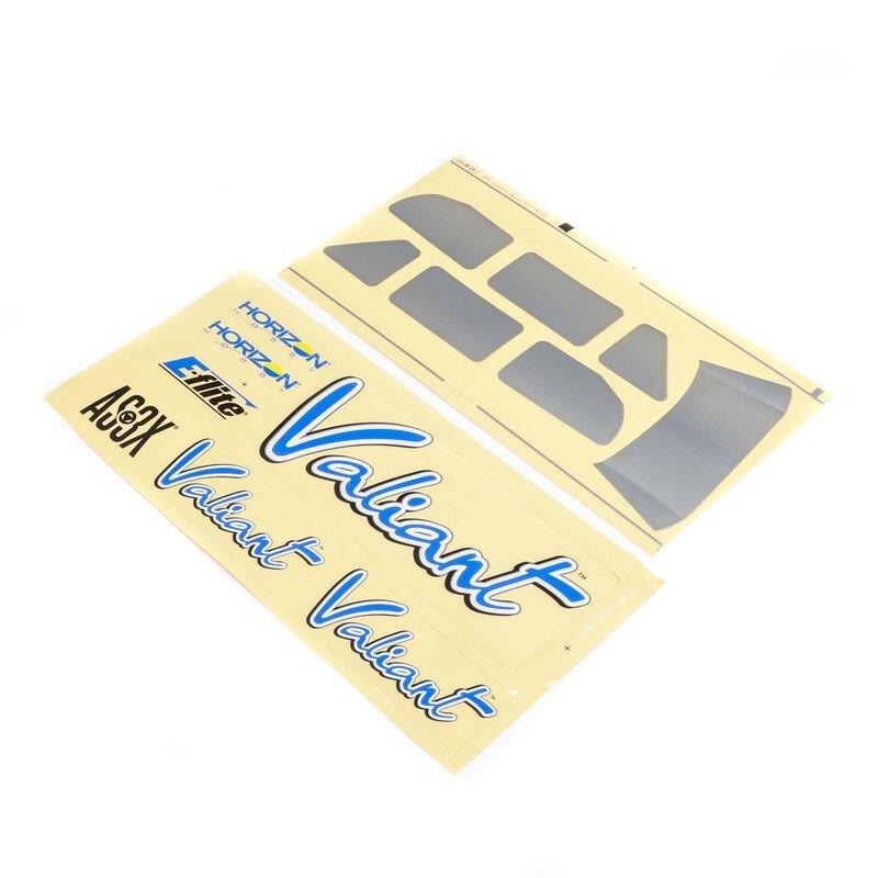 E-flite Decal Sheet: Valiant 1.3m
