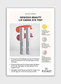 Genious Beauty Lip Cheek Eye Tint – Coral, 4 ml