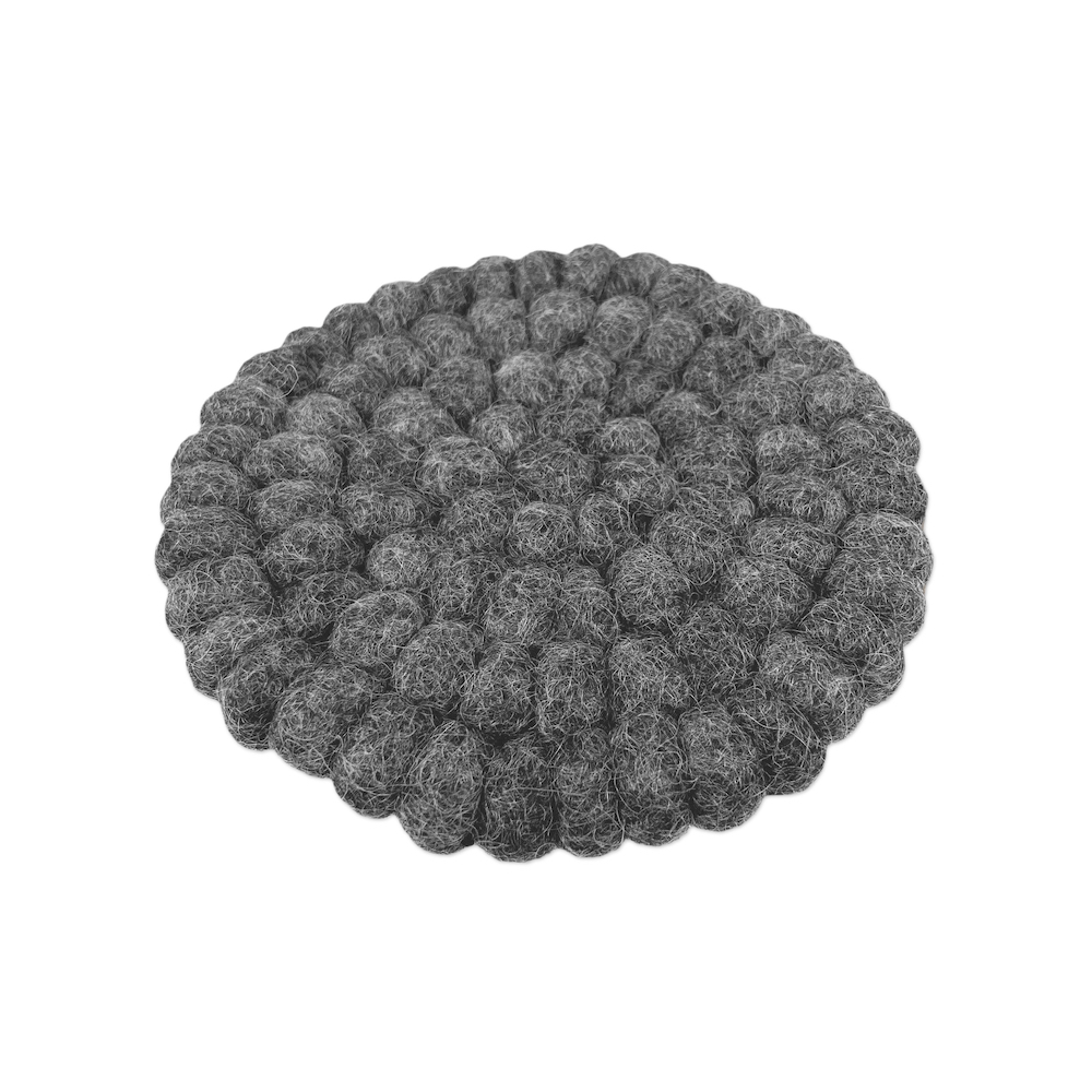Wooldesign coasters grafitgrå