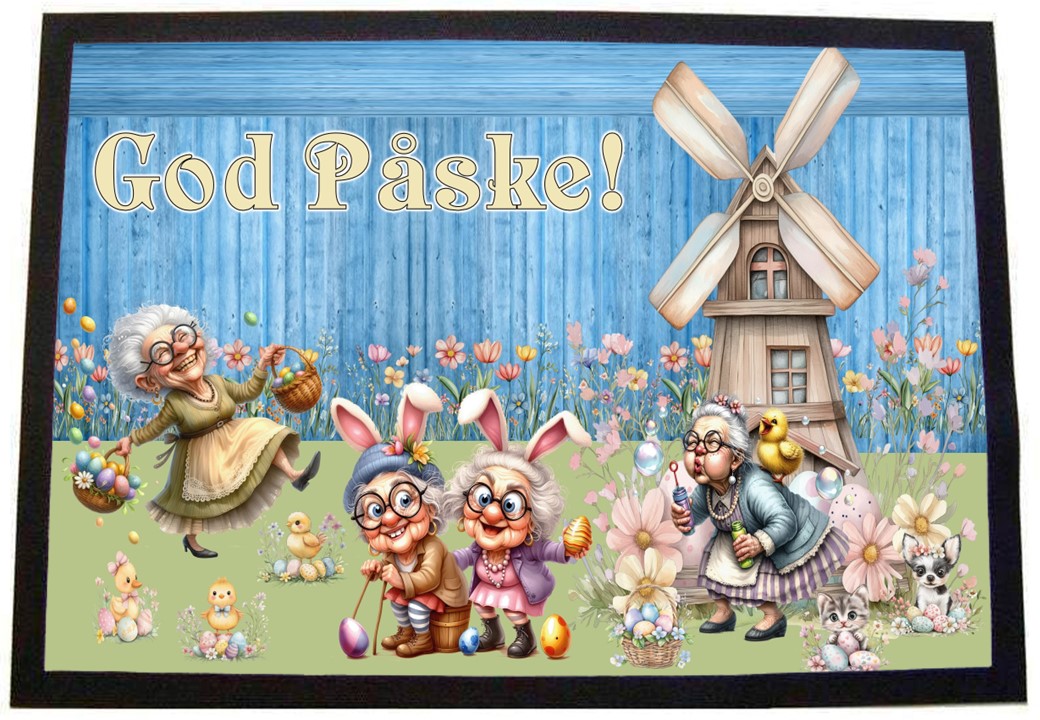 Dørmatte Påske 15
