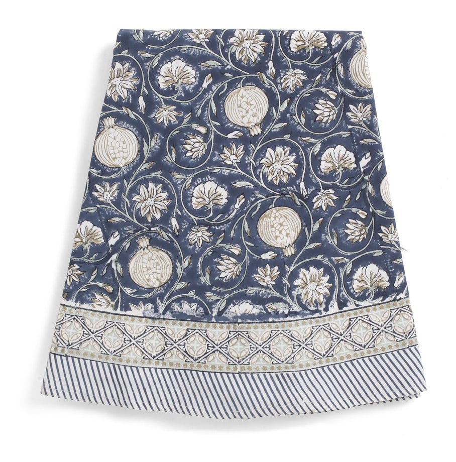 Rund duk - TANGIER POMEGRANATE - Chamois