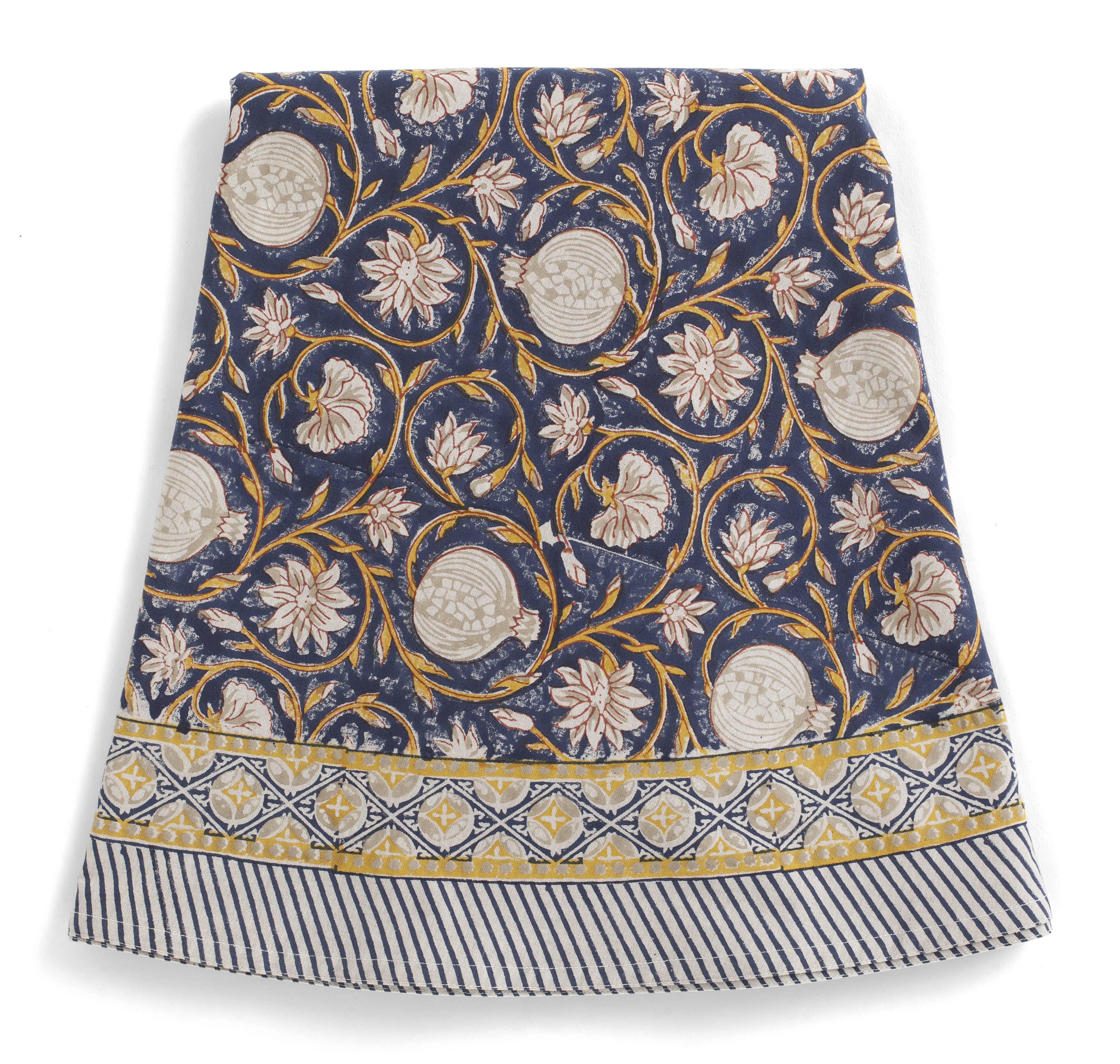 Rund duk - TANGIER POMEGRANATE - Chamois - 5