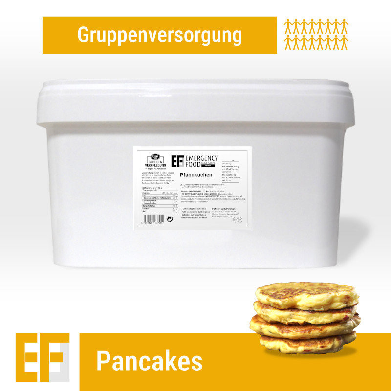 Convar Emergency Food | Pannkaka | Frystorkad mat | Matranson | 5000g