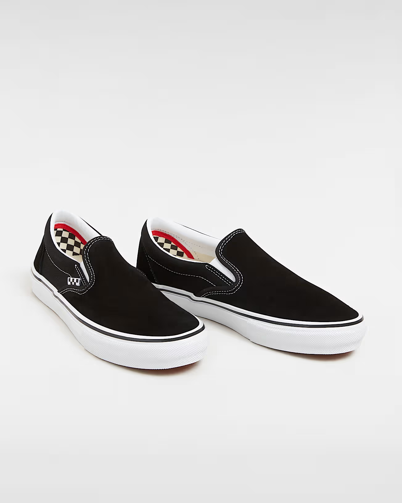 Vans Skate Slip-On Black/White Skatesko - 2