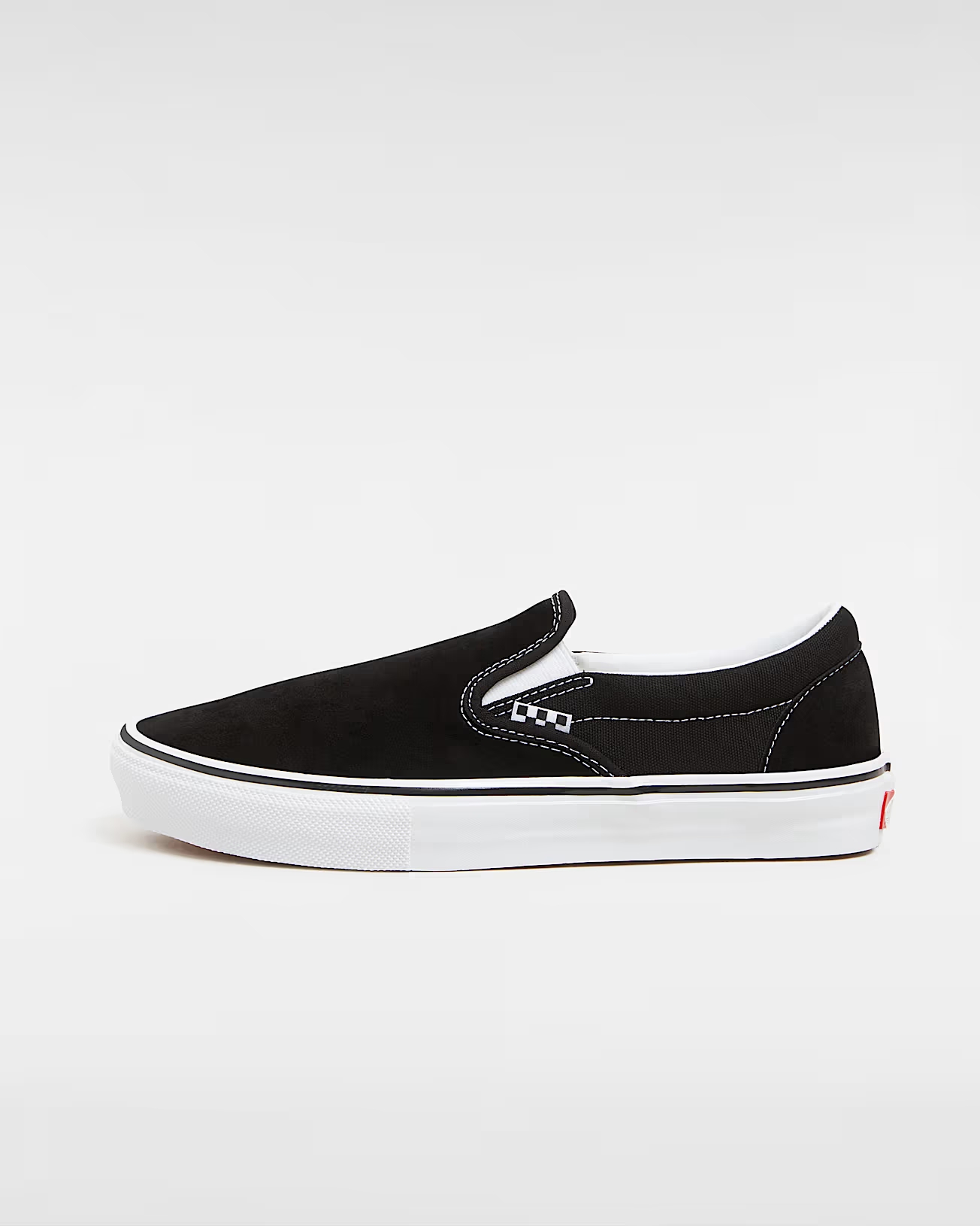 Vans Skate Slip-On Black/White Skatesko - 6