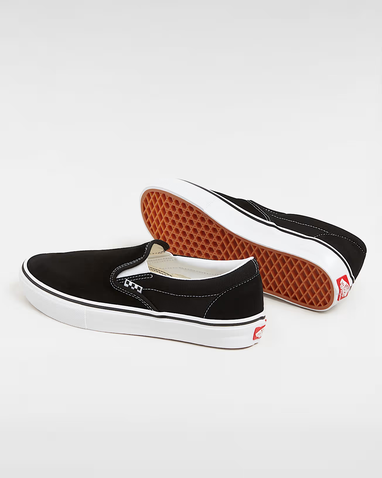 Vans Skate Slip-On Black/White Skatesko - 3