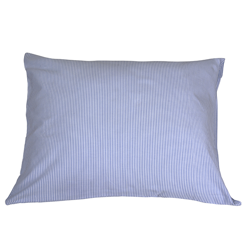 Ditzinger Oxford pinstripe ljusblå örngott 50x60 cm