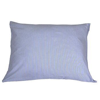 Ditzinger Oxford pinstripe ljusblå örngott 50x60 cm