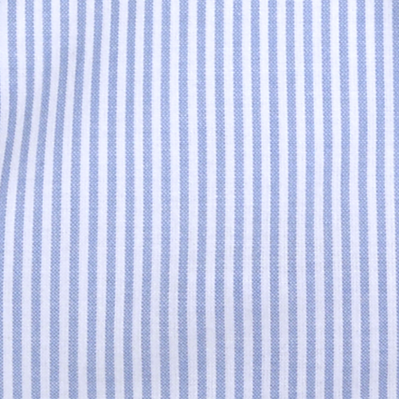 Ditzinger Oxford pinstripe ljusblå örngott 50x60 cm - 2