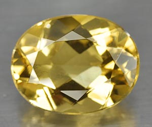 Impresionante piedra preciosa suelta de berilo dorado natural de primera calidad de 1,62 ct - 3