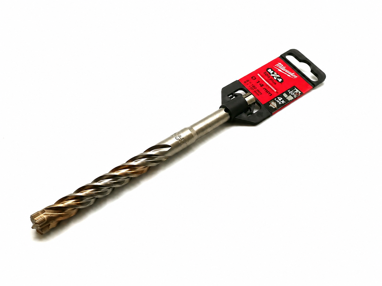 Milwaukee Hammarborr SDS-Plus, 4-skärs 14*110/160