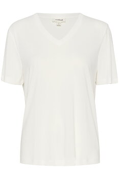  Columbine T-shirt Loose Fit V-Neck SS Broken White