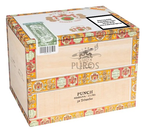 Punch Triunfos Cigarrlåda 50-pack