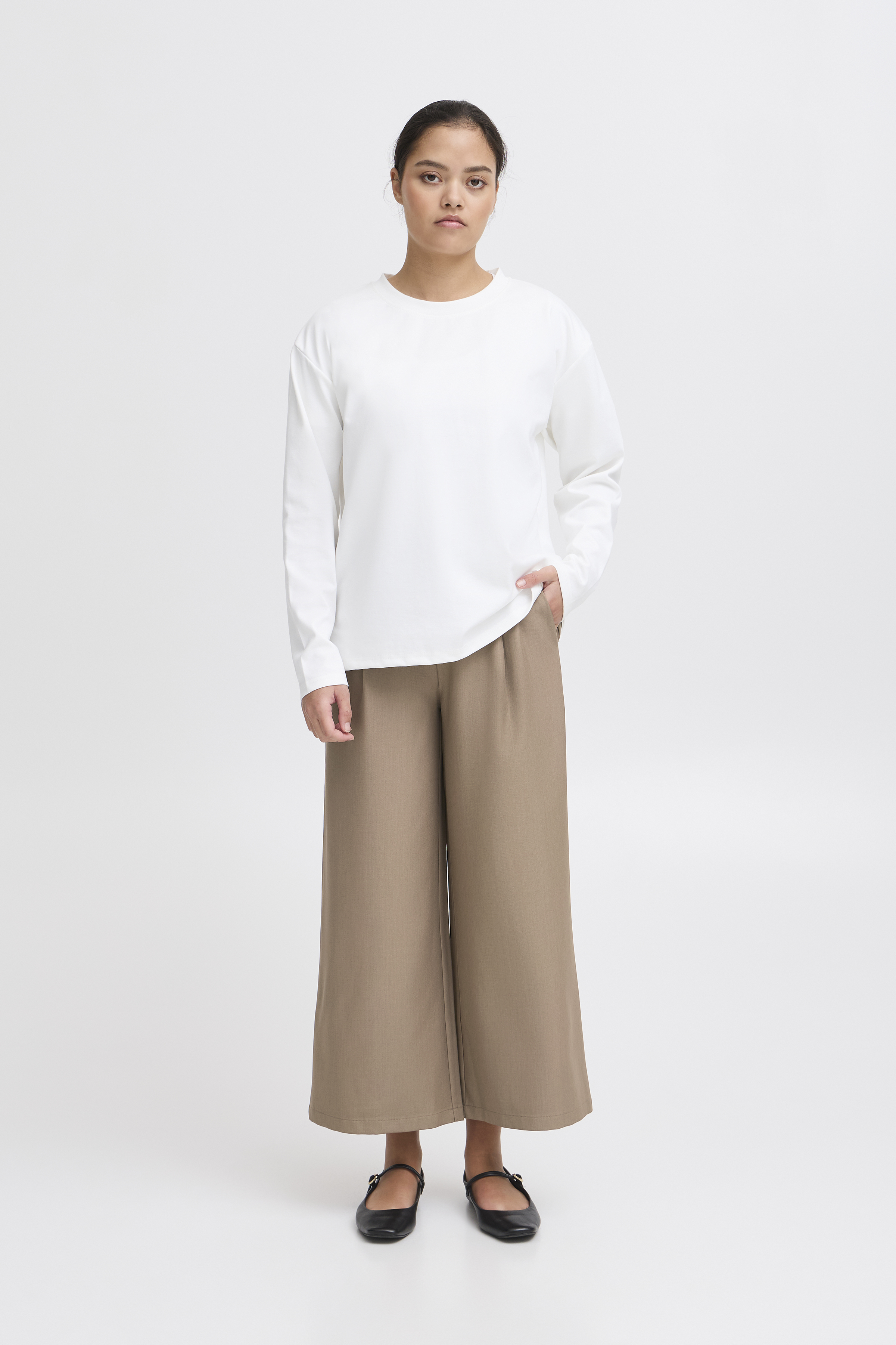 DORTHEA Trousers Caribou - 6
