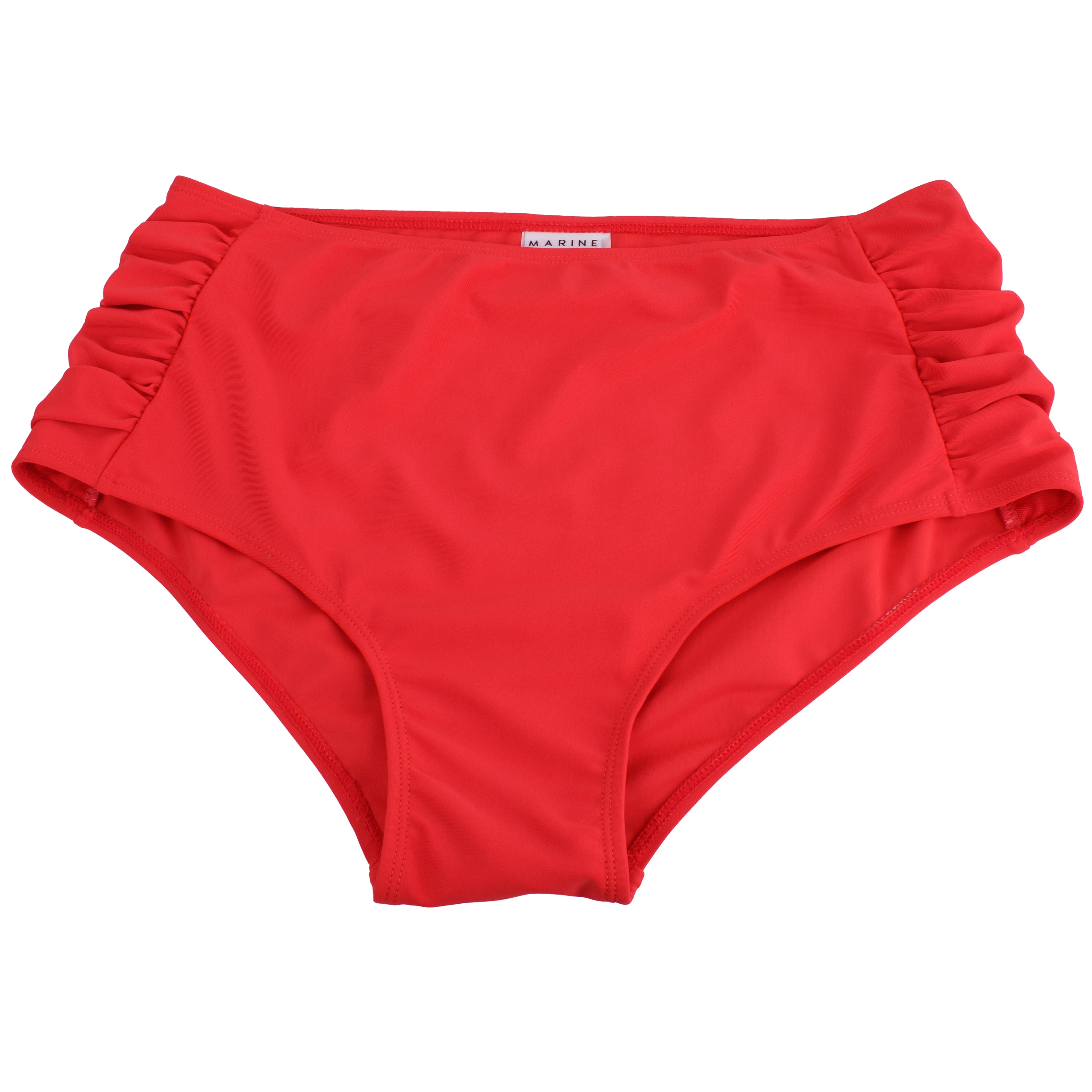 Bikini trosa hög midja röd