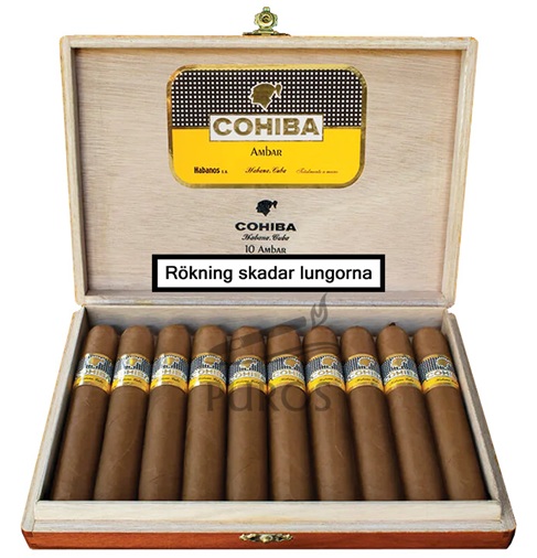 Cohiba Ambar  Cigarrlåda 10-pack