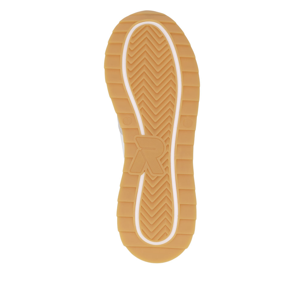 Rieker Damsneakers Vit/Beige - 9