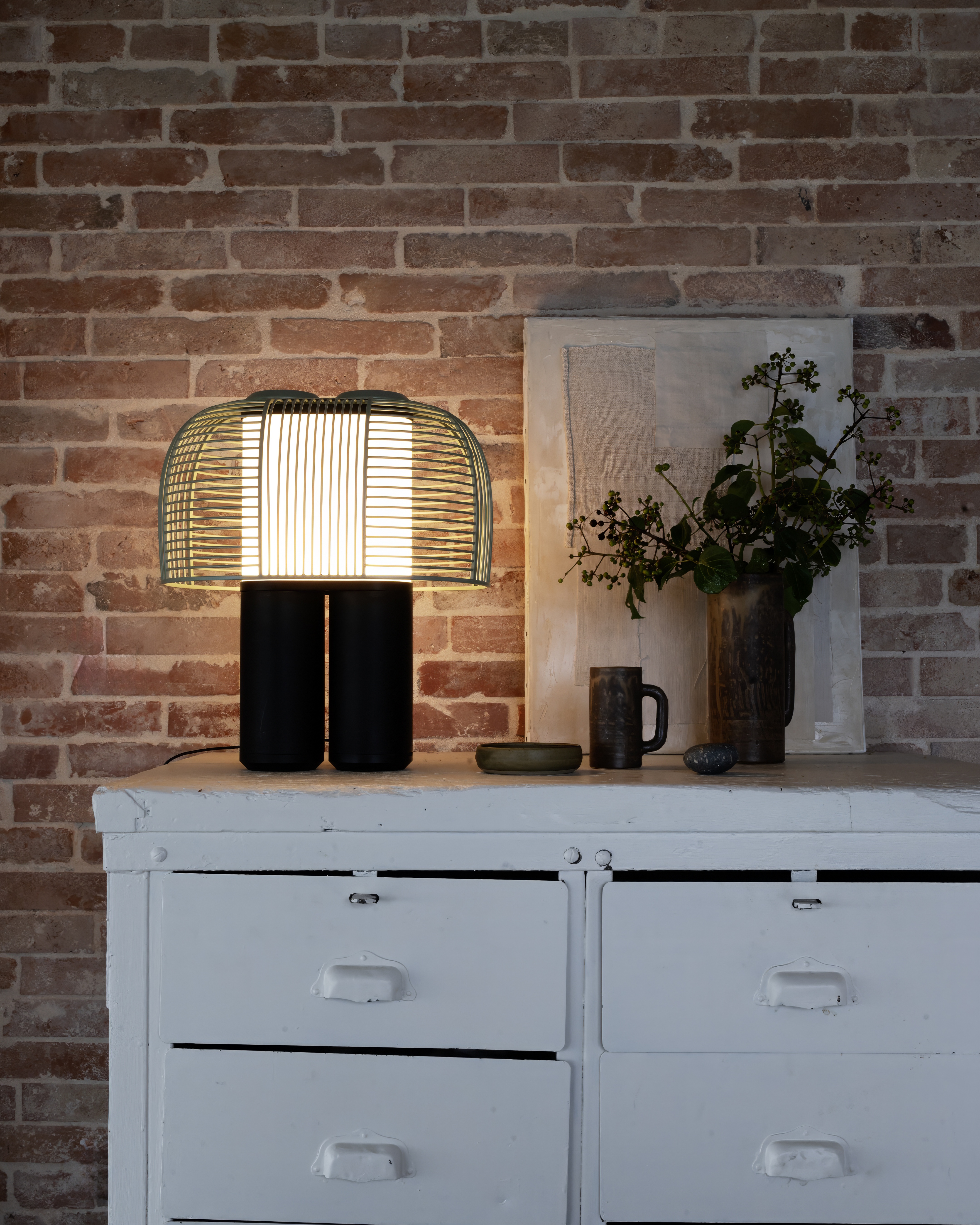 Bordslampa Yasuke Grön - 4