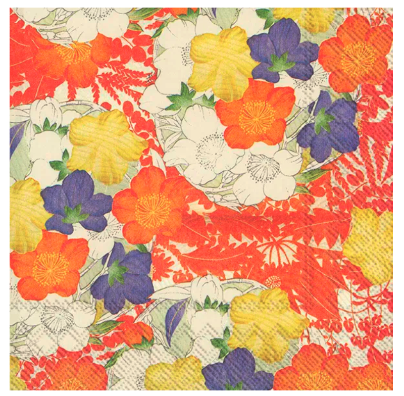 Servetter - KIMONO FLOWERS - Lunch