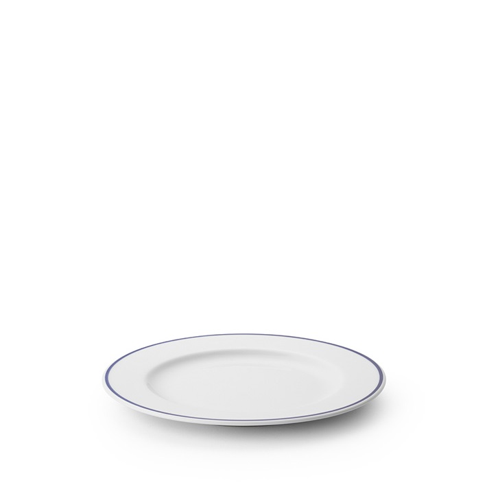 Basic blå rand Porslin Benedikt - 2