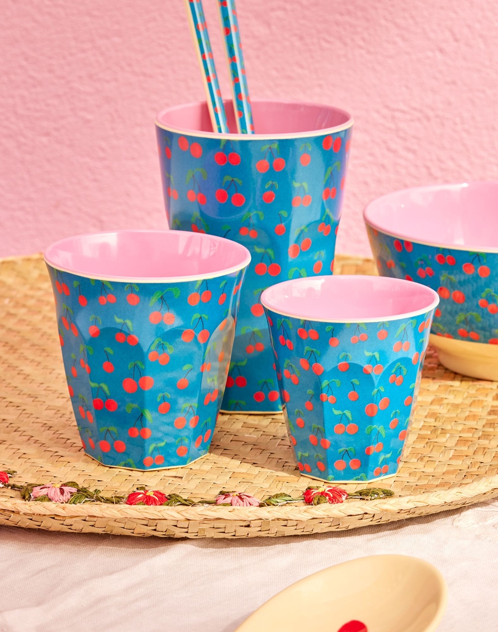 Melamiini muki Rice Cherry Love - 2